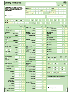 Driving Test Report